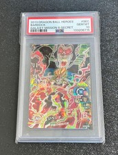 Dragon Ball Heroes HG6 SEC Bardock PSA10 Trading Card Rare