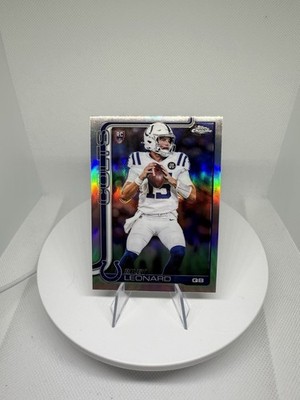 2025 Topps Chrome #318 Riley Leonard Refractor