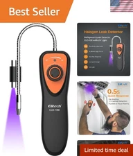 Battery-Powered CLD-100 Halogen Leak Detector with Flexible Probe for Accuracy