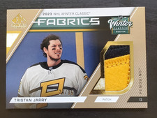 2023-24 SP Game Used Tristan Jarry 2023 Winter Classic Fabrics Patch 29/35
