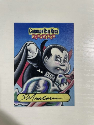 #ad Nasty Nick metal sketch garbage pail kids card $35.00