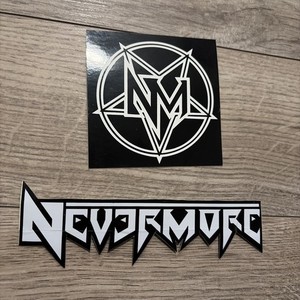 Nevermore This Godless Endeavor Promo Sticker  Warrel Dane