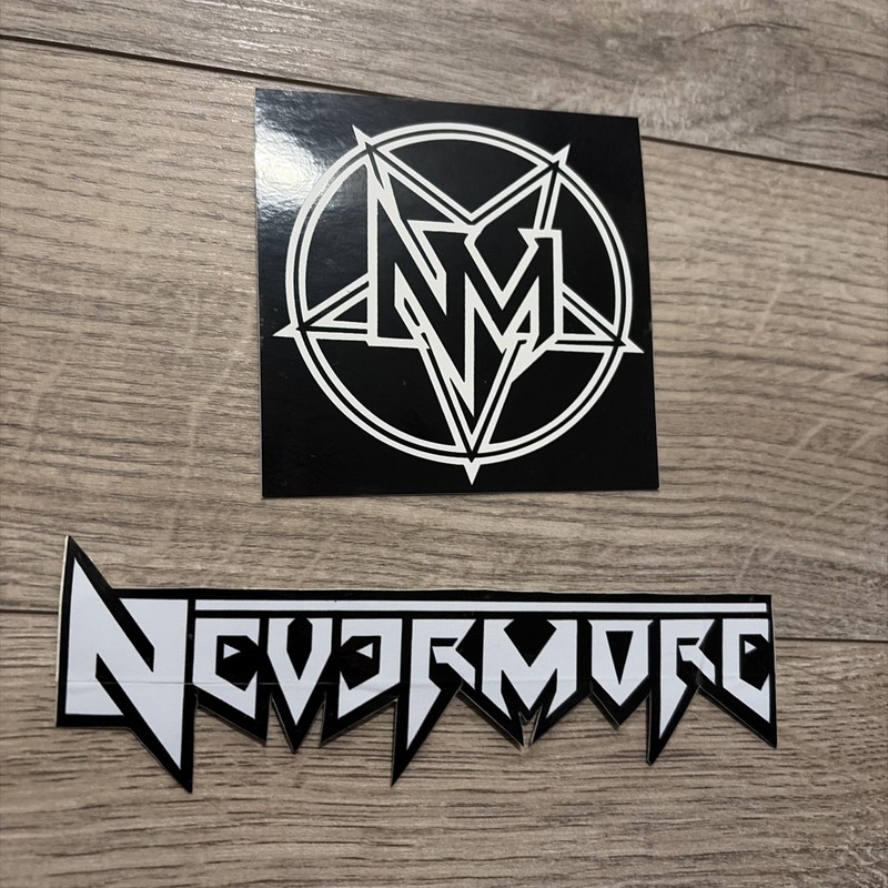 Nevermore This Godless Endeavor Promo Sticker  Warrel Dane
