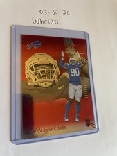 Panini Prestige 2024 Xtra Points Premium Red #382 /399 RC DeWayne Carter Bills