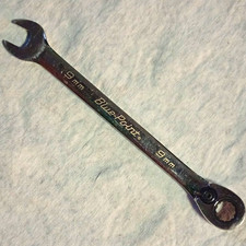 Blue-point 15 Offset Ratcheting Wrench 9mm Boerm9 Snap-on