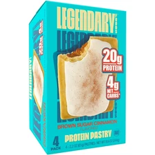 Legendary Foods Protein Pastry - Brown Sugar Cinnamon (4 Pack)