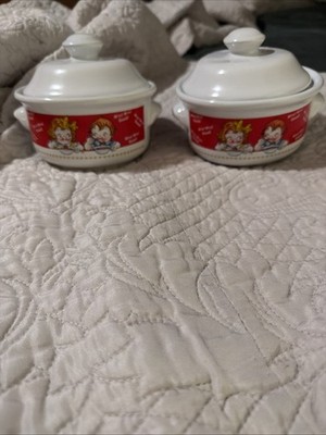 campbell soup collectibles vintage Set Of 2