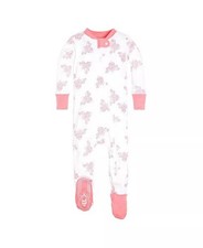 Size 24 Months Burt's Bees Organic Baby Zip-up Footed Sleeper Footie NWT Bee
