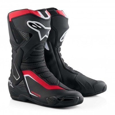 Alpinestars Honda Motorcycle Boots - SMX-6 V3 Honda - Black/Bright