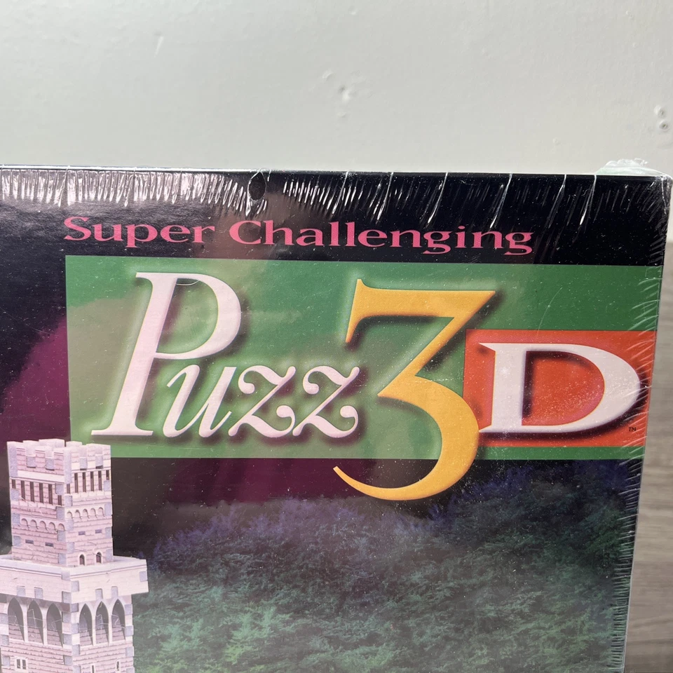 Vintage Puzz3D 3D Puzzle - Alpine Castle 4436 - 1000pc ( 1994) Sealed!! - Image 3 of 4