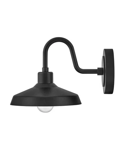 Hinkley Lighting 12076 Forge 9" Tall Outdoor Coastal Elements - Black - Picture 1 of 12