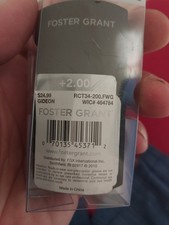 Foster Grant  GIDEON  Reading Glasses   2.00 Strength