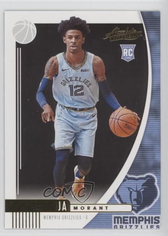 2019-20 Panini Absolute Memorabilia Retail Ja Morant #72 Rookie RC 0gg9