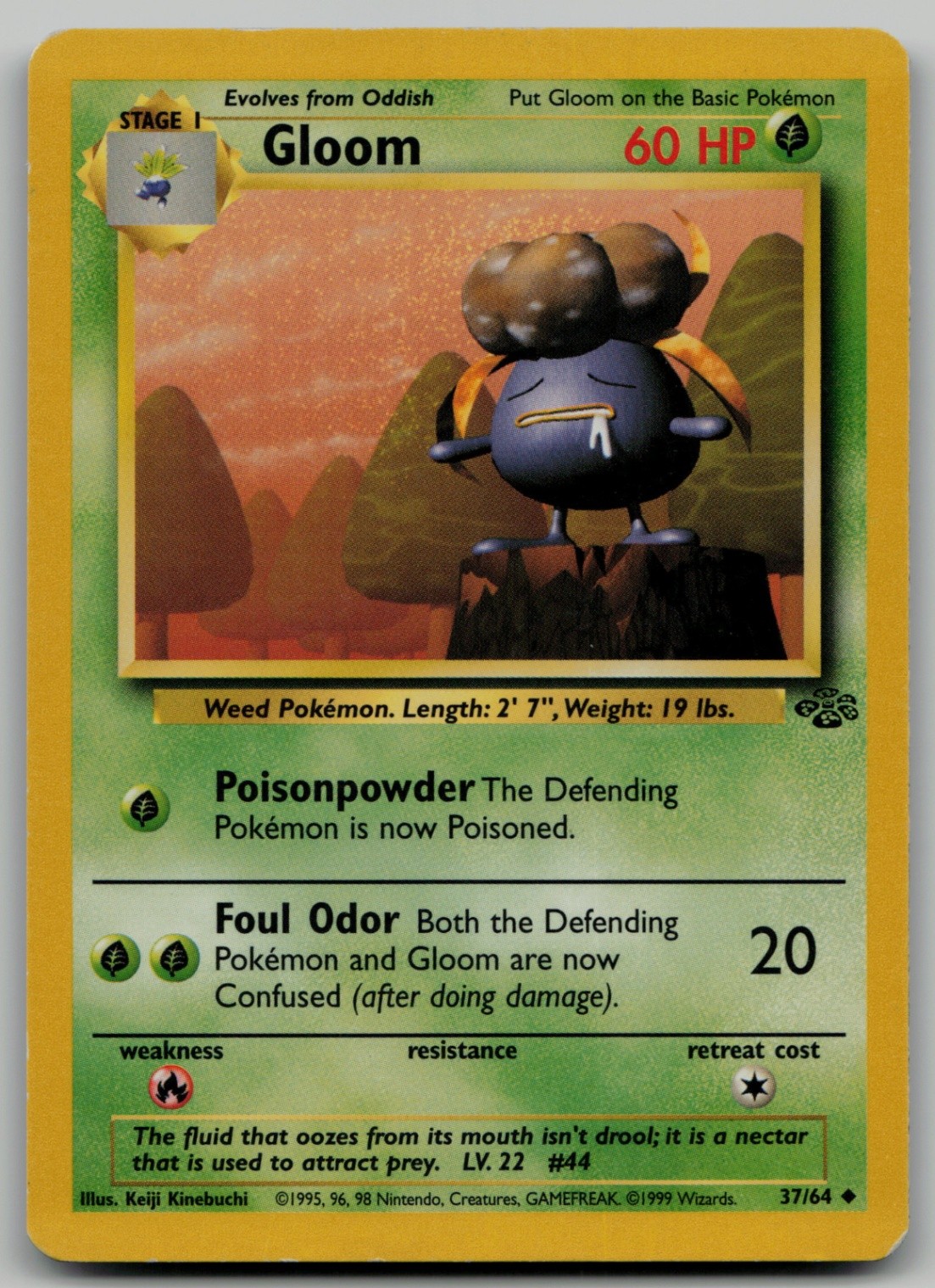 Gloom Uncommon Jungle 37/64 NM