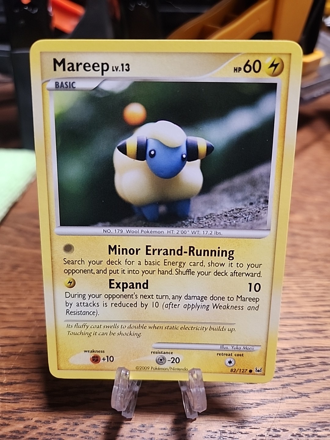 Mareep 82/127 Platinum Regular Common Card 2009 Pokemon TCG