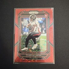 2022 Panini Prizm - Rookies Tyler Allgeier #344 Red No Huddle Prizm /50 (RC)