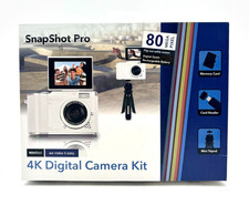 NEW Vivitar SnapShot Pro 4K Digital Camera Kit w/ Mini Tripod - 80mp