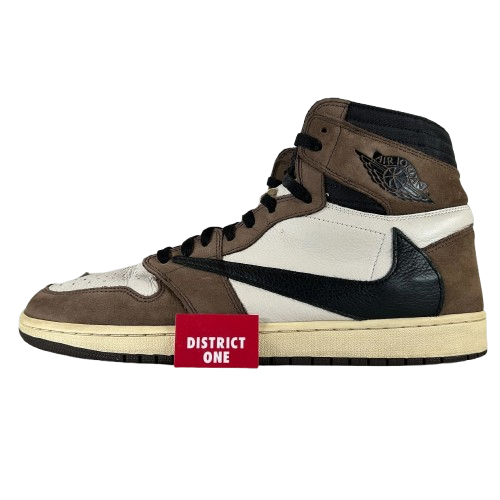 関税込★NIKE★Jordan 1 x Travis Scott Retro High OG★25-30cm Travis Scott x Air Jordan 1 Retro High OG Mocha - Size 14