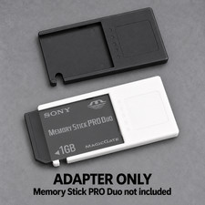 Memory Stick PRO Duo Adapter for Sony SanDisk Lexar MSAC-M2 Replacement Long