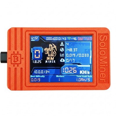 NerdMinerV2 MAX  Lottery Miner, 930 /S Hash-Rate, 1,5 W Stromverbrauch, 23430