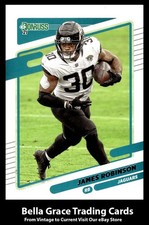 2021 Panini Donruss James Robinson #132 Jacksonville Jaguars