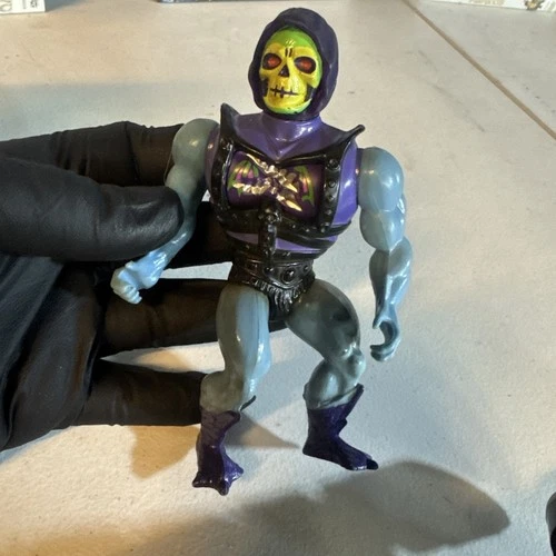 Vintage 1983 Skeletor Figure MOTU Battle Armor He-Man Masters of the Universe