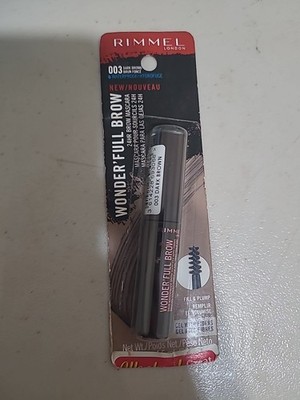 Rimmel Wonder'Full 24 Hour Brow Mascara 003 Dark Brown, Pack Of 1