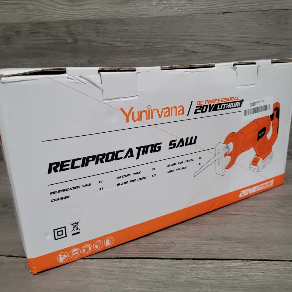 Yunirvana Reciprocating Saw 97705 20v Cordless (Battery Included) - Image 3 of 3
