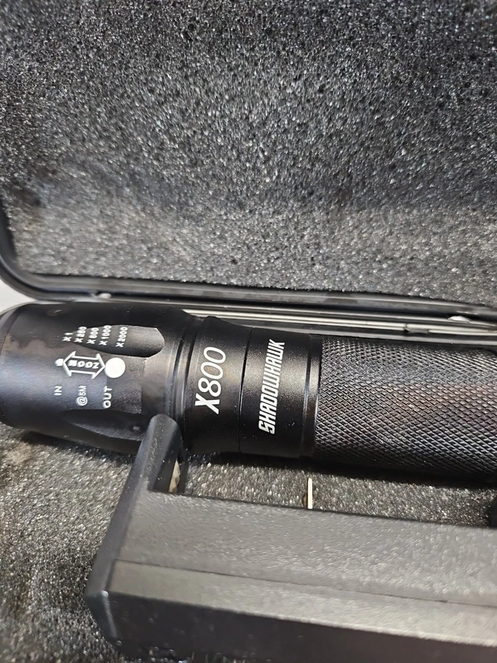 Shadowhawk Tactical Striking Telescopic Flashlight X800 Battery Charger Case - Image 2 of 4