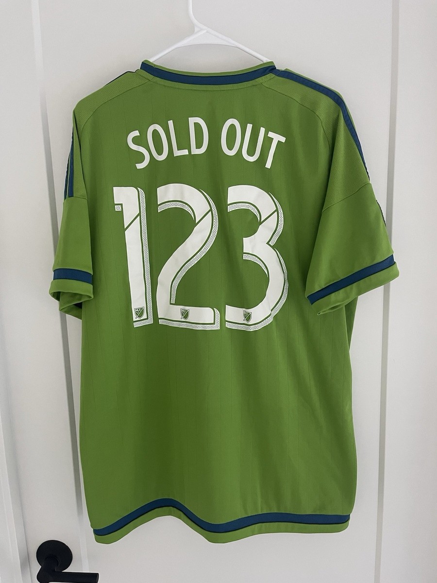 Adidas Seattle Sounders Xbox MLS Soccer Jersey Kit - Rare Sold Out