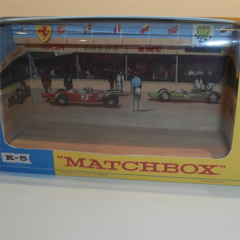 Matchbox Lesney King Size K  5 Racing Car Transporter Repro Window Box - Image 2 of 4