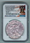 2021(P) U.S. SILVER AMERICAN EAGLE - KM#273 - HERALDIC EAGLE T-1 - NGC - MS69