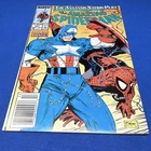 The Amazing Spider-Man #323 (1989) Captain America McFarlane Newsstand VF - NM