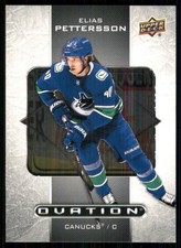 2020-21 Upper Deck Ovation #O-19 Elias Pettersson Vancouver Canucks TW3982