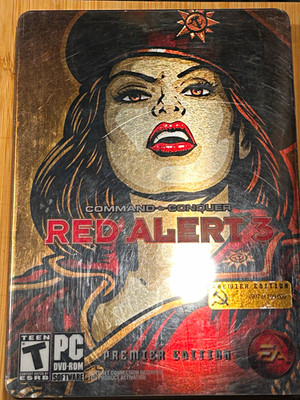 Command & Conquer Red Alert 3 Premier Edition PC Complete Poster #4907/100000