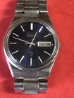 Vintage Men’s Silver Tone Seiko SQ Quartz Watch.  Runs