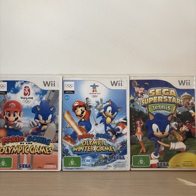 Nintendo Wii 3 Game Mario & Sonic Bundle - 3 Games PAL