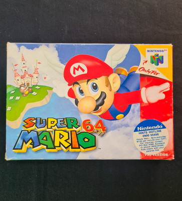 Super Mario 64 PAL (N64) ~ Complete / Very Good Condition!