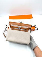 HERME HERBAG MINI 20 - FAUVE - BRAND NEW BOXED