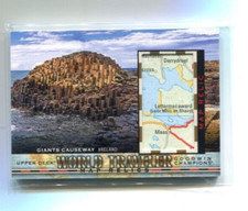 2019 Upper Deck Goodwin Champions - GIANT'S CAUSEWAY - World Traveler Map Relics