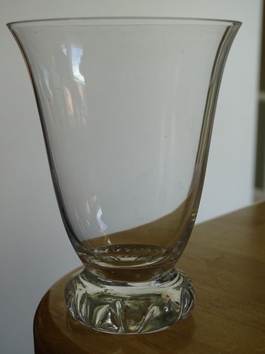 DAUM FRANCE KRISTALL 1 ALTES ROTWEINGLAS BURGUND MODELL KIM ht 10,2 cm - Bild 1 von 6