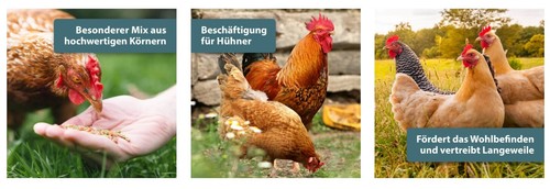 Quiko Hühnerfutter Hobby Farming: Fitness Pick und Scharr Mix 700g - Bild 2 von 2