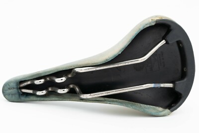 SAN MARCO ROLLS TITANIUM SILIGARDI SADDLE VINTAGE 80s LEATHER SEAT
