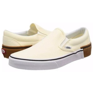 white slip on vans ebay