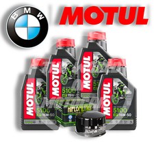 KIT/TAGLIANDO BMW R 1200 GS 2004 2005 2006 OLIO MOTUL 5100 15W50 FILTRO HIFLO