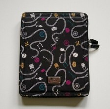 New Nicole&reg; by Nicole Miller Priscilla Tablet Case w/Stand Chain Charm Print