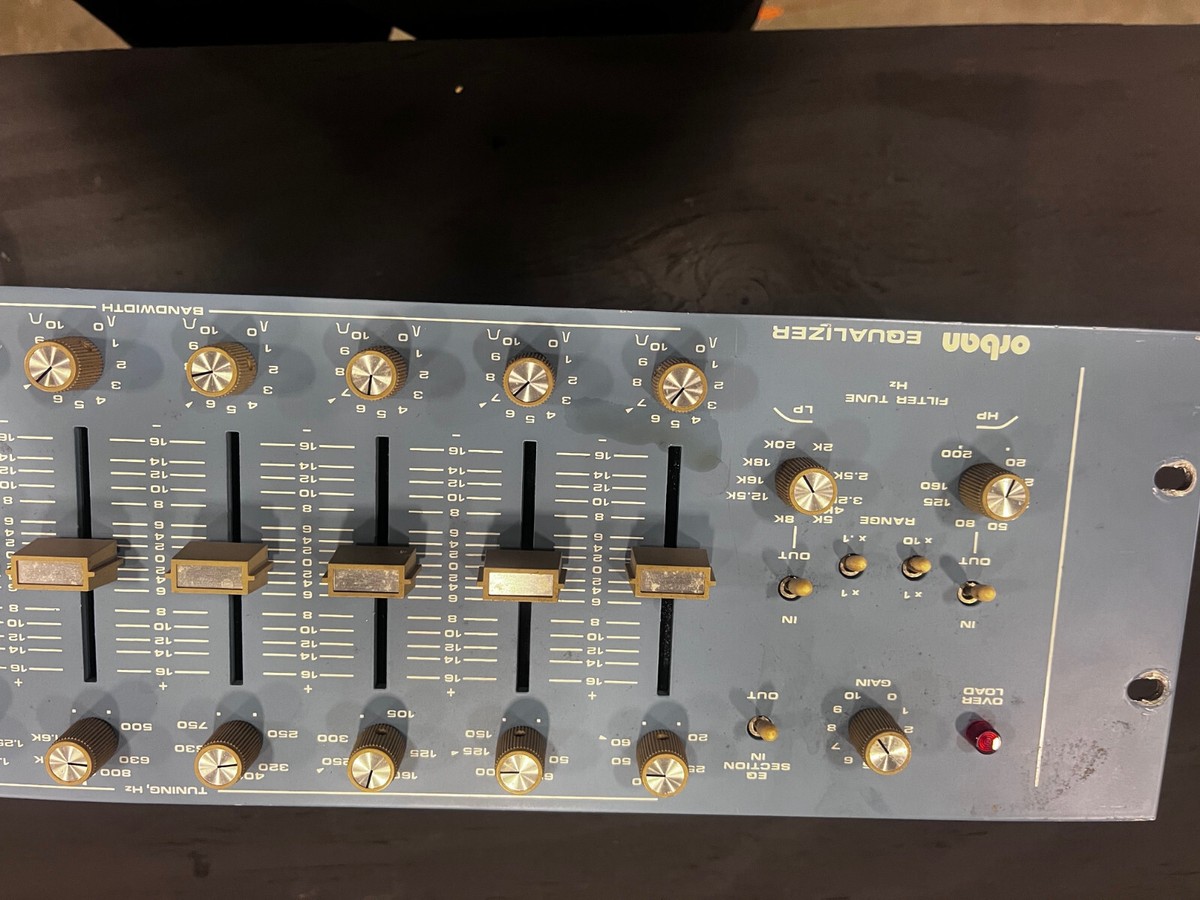 Orban パラメトリックイコライザー Model 622 Bビンテージ｜