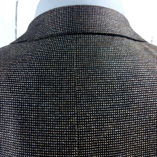 Daniel Cremieux Collection Dillard's 46R Brown Check Suit Blazer Sports Coat - Picture 3 of 7