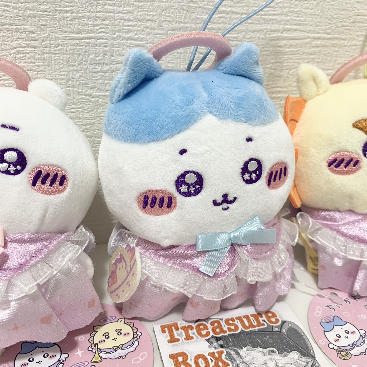 Chiikawa Tenshi Akuma Angel na Large Mascot Hachiware Shisa