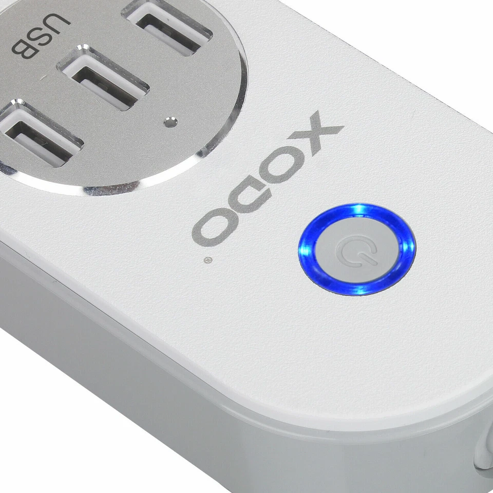 XODO WiFi Smart Power Strip 4 Outlet 3 USB Charging Ports Surge Protector, Alexa - Image 4 of 4